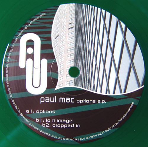 Paul Mac - Options : 12inch