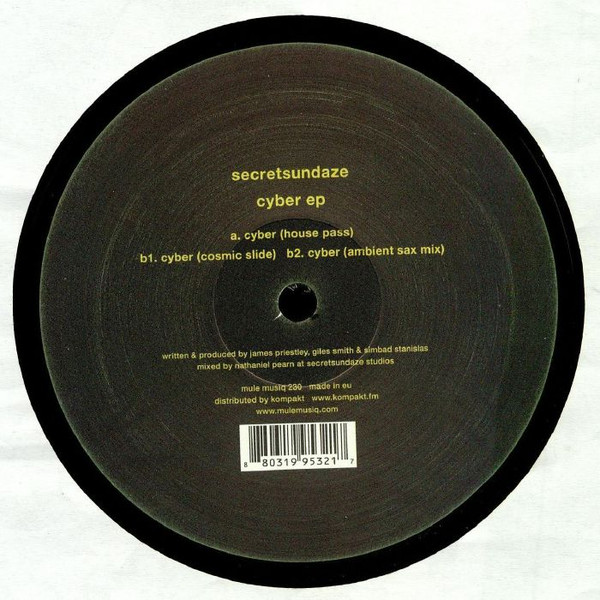 Secretsundaze - Cyber ep : 12inch