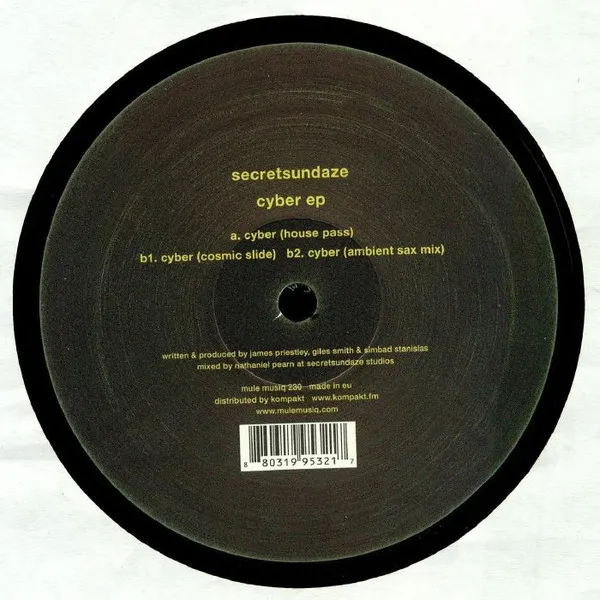 Secretsundaze - Cyber ep : 12inch