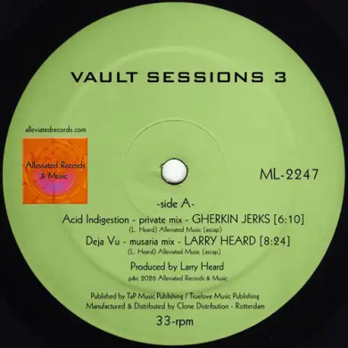 Artist: LARRY HEARD : Newtone Records