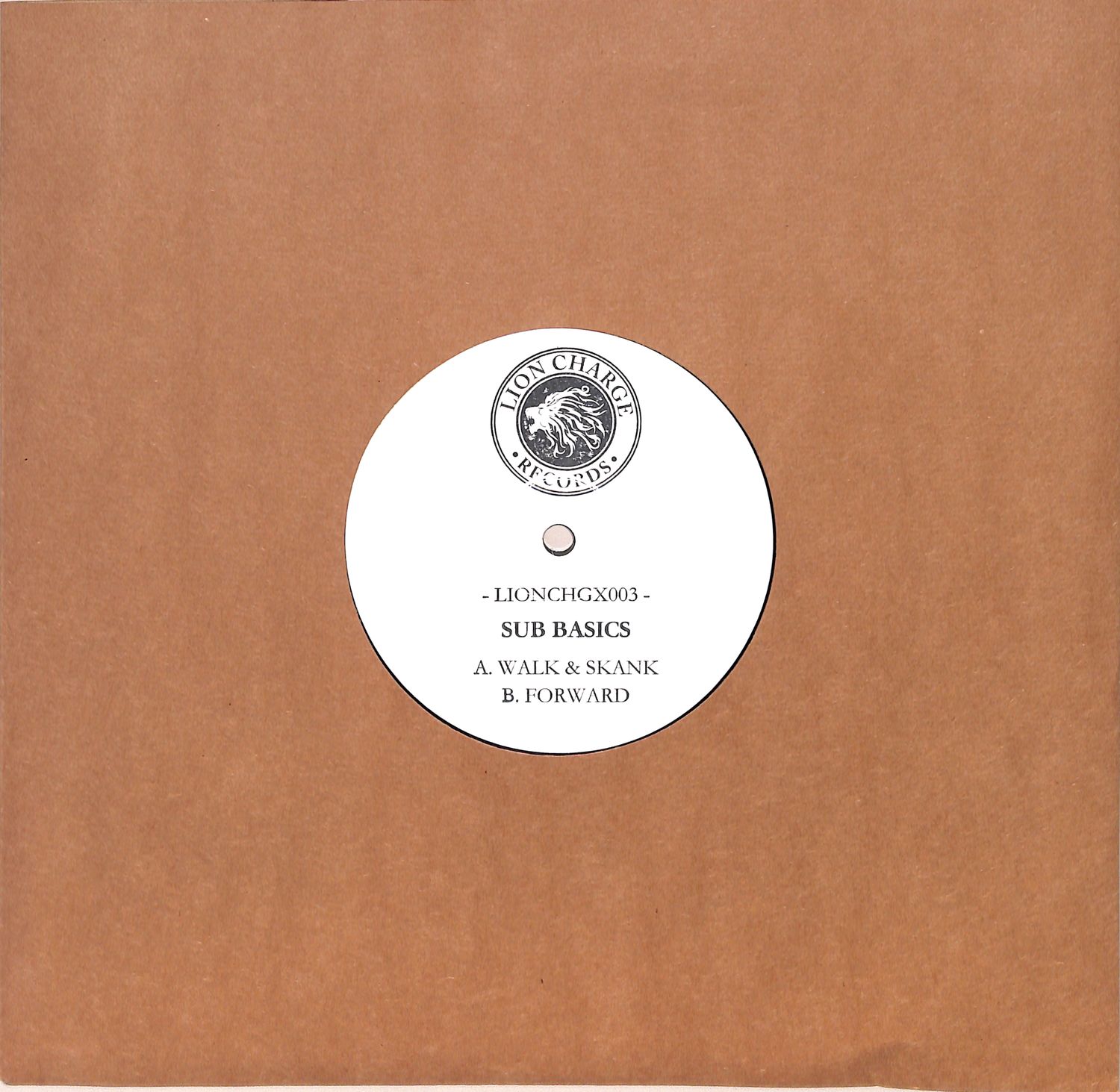 Sub Basics - Walk & Skank / Forward : 10inch