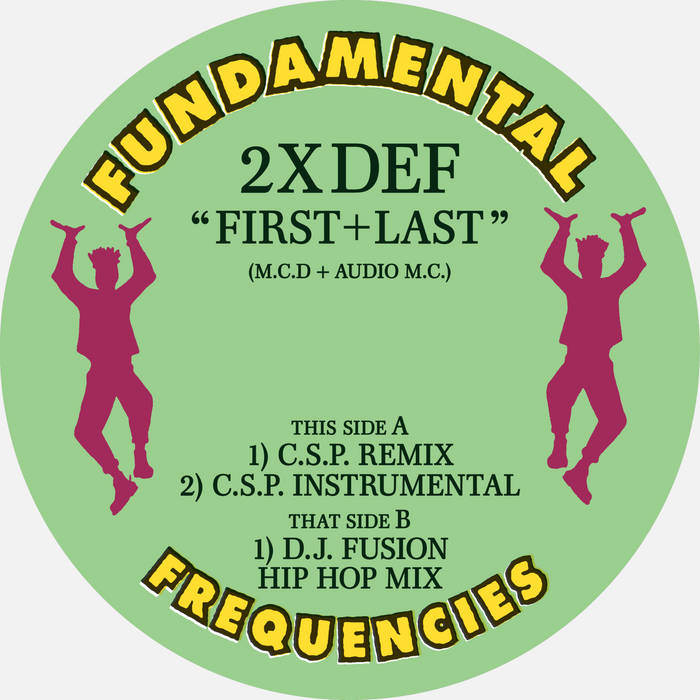 2XDEF - First & Last : 12inch