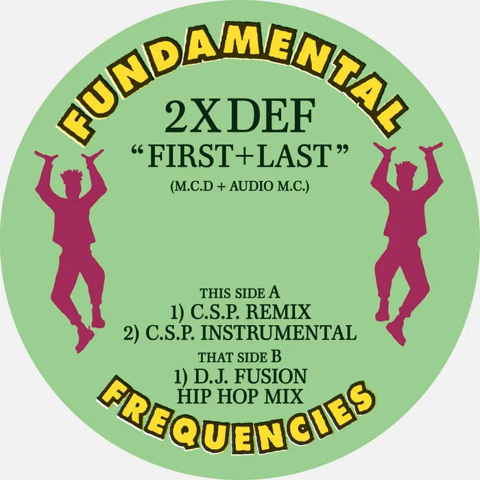 2XDEF - First & Last : 12inch