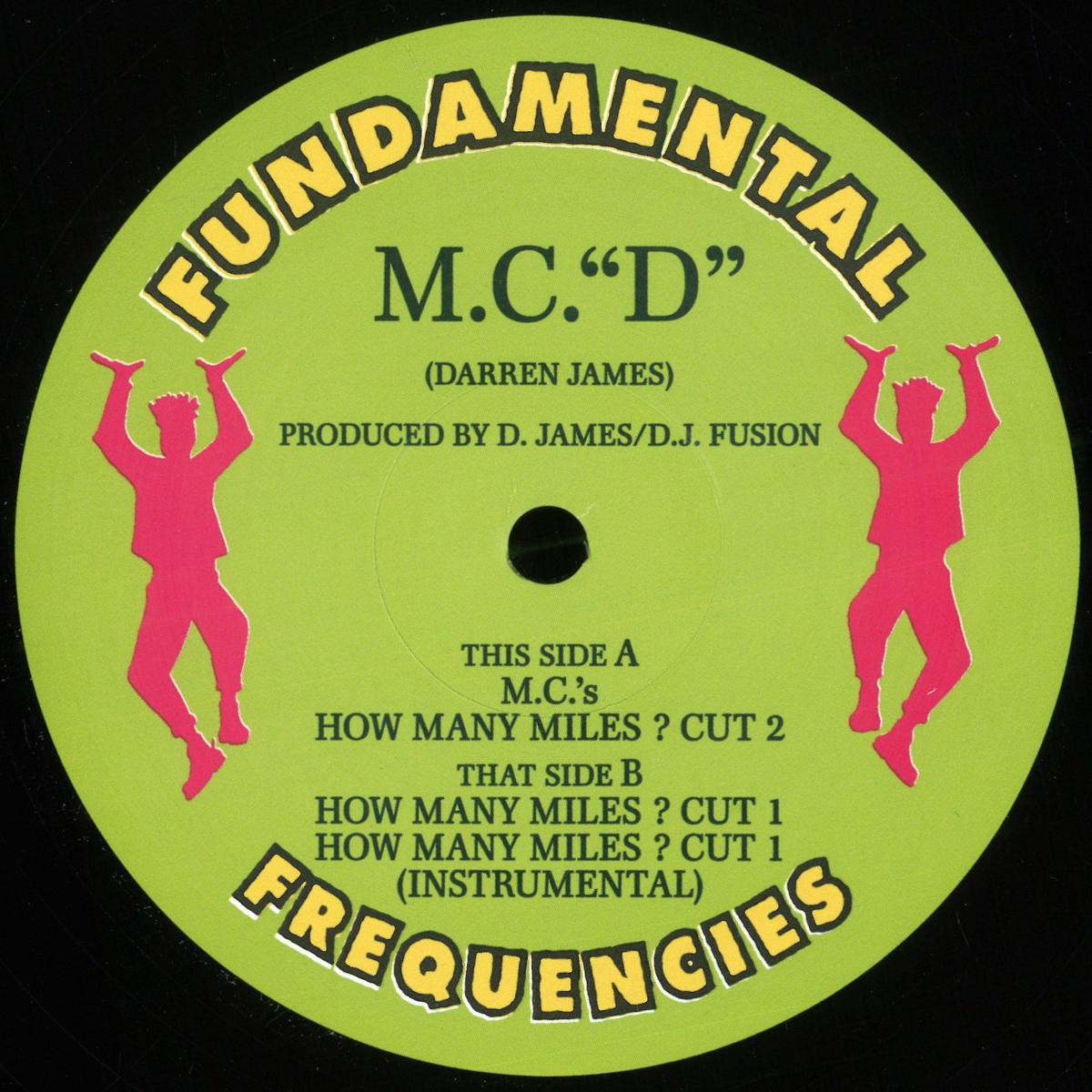 MC D - MC’s/How Many Miles? : 12inch