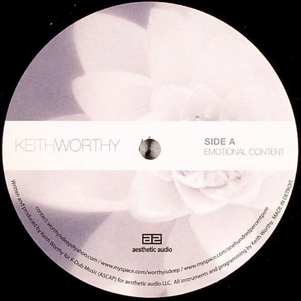 Keith Worthy - Emotional Content : 12inch