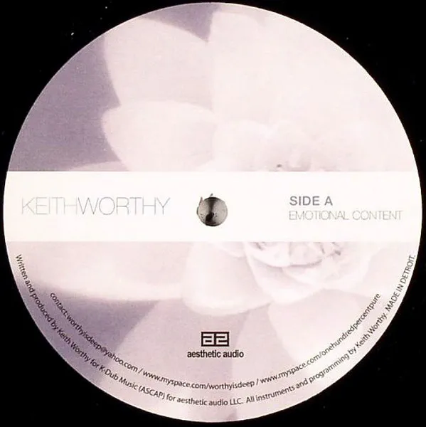 Keith Worthy - Emotional Content : 12inch
