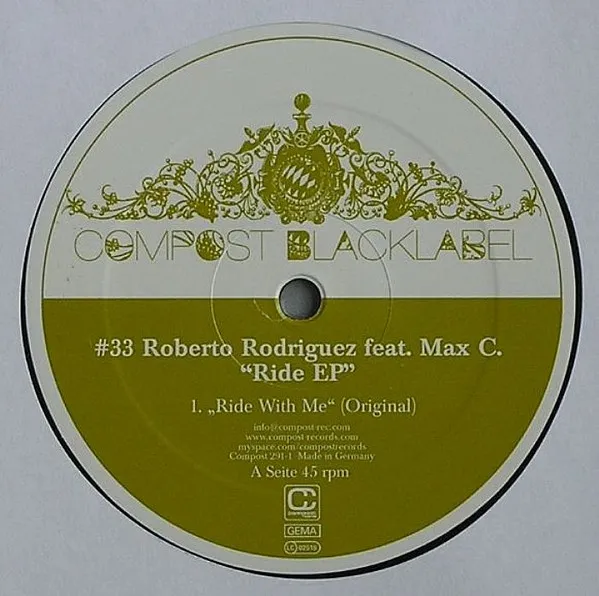 Roberto Rodriguez - Ride EP : 12inch