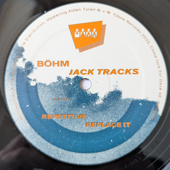 Böhm - Jack Tracks : 12inch