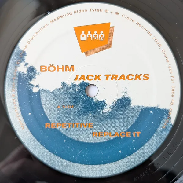 Böhm - Jack Tracks : 12inch