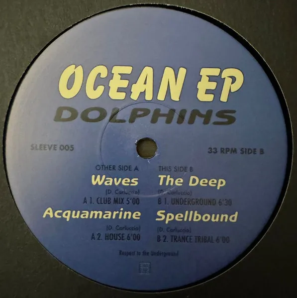 Dolphins - Ocean EP : 12inch