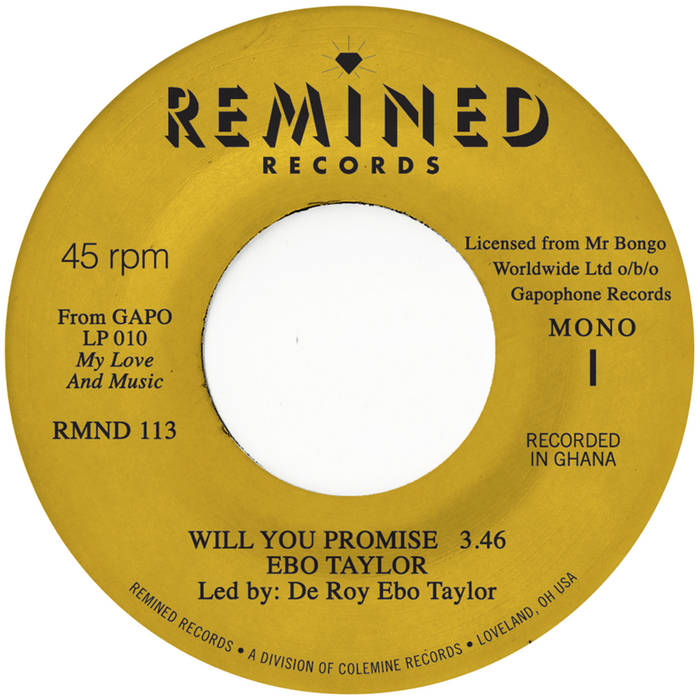 Ebo Taylor - Will You Promise / Maye Omama : 7inch