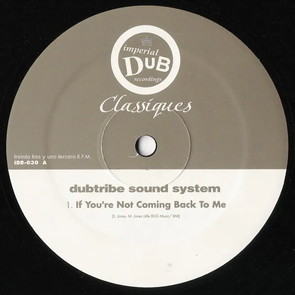 Dubtribe Sound System - Imperial DUB Classiques : 12inch