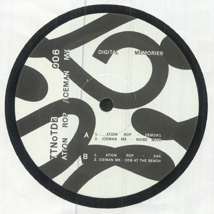Ation Rop / Iceman MK - Digital Memories : 12inch
