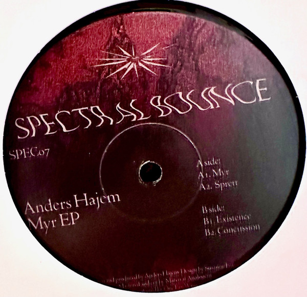 Anders Hajem - Myr EP : 12inch