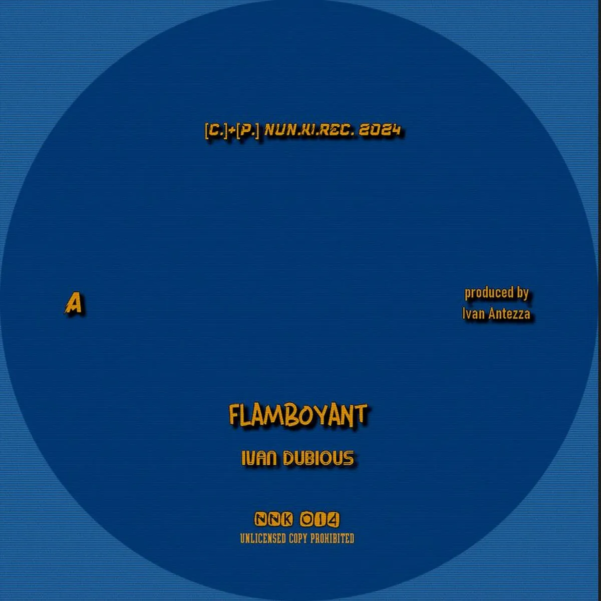 Ivan Dubious - Flamboyant / Impassive : 7inch