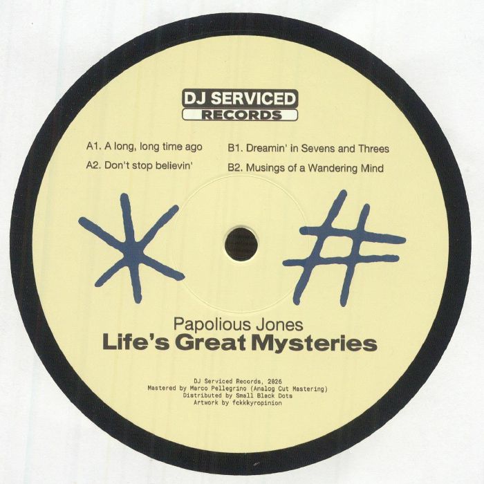 Papolious Jones - Life's Great Mysteries : 12inch
