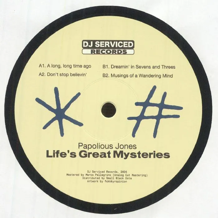 Papolious Jones - Life's Great Mysteries : 12inch
