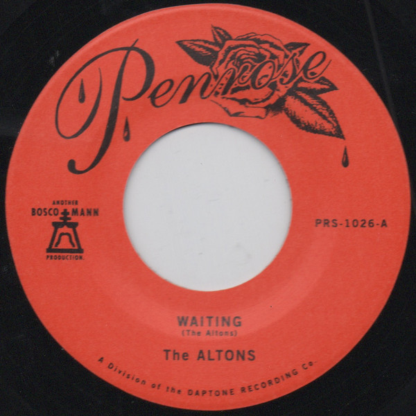 The Altons - Waiting : 7inch