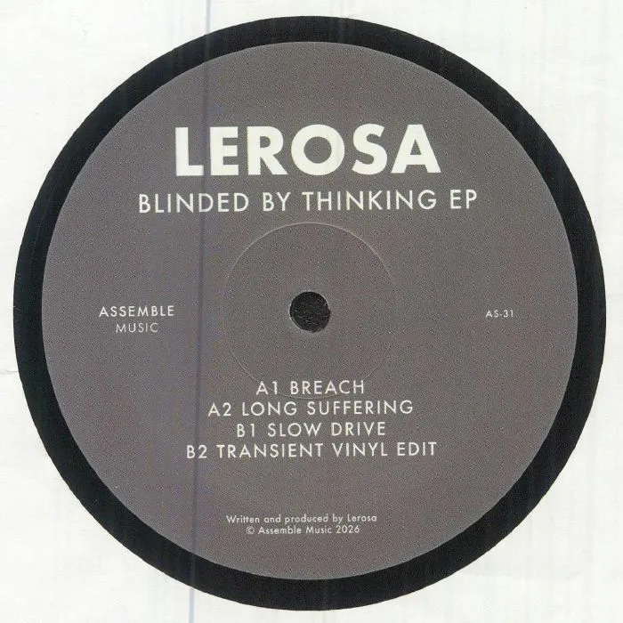 Lerosa - Blinded by Thinking : 12inch