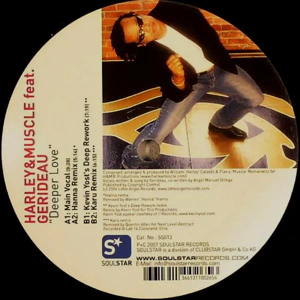 HARLEY & MUSCLE - Deeper Love : 12inch