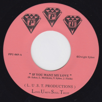 L.U.S.T. Productions - If You Want My Love / You That I Need