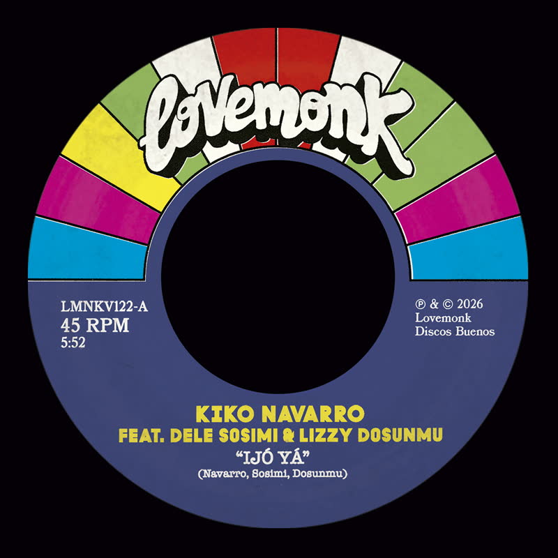 Kiko Navarro - Ijó Yá (feat. Dele Sosimi & Lizzy Dosunmu) : 7inch