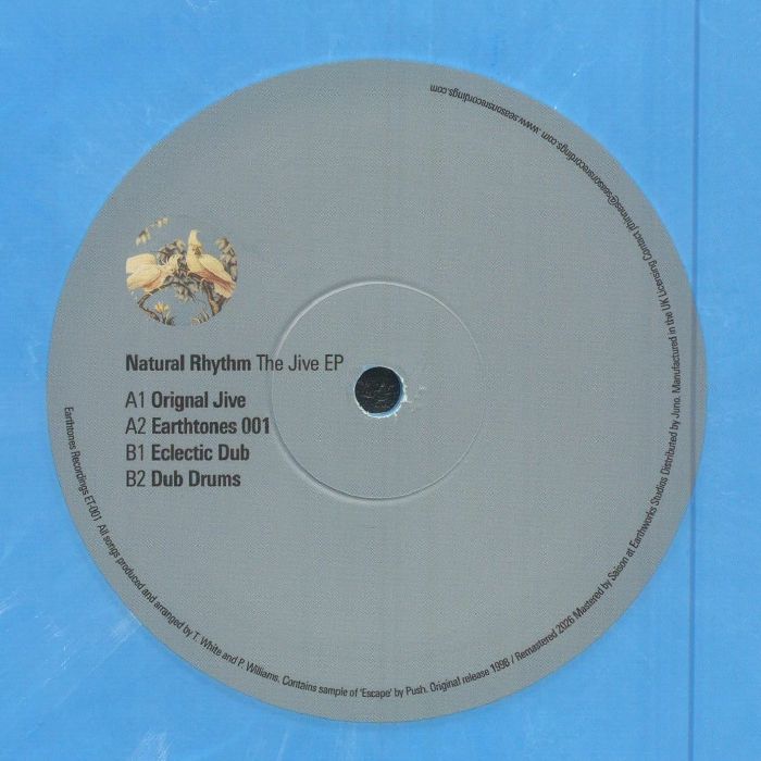 Natural Rhythm - The Jive EP (reissue) (limited white & baby blue vinyl 12") : 12inch