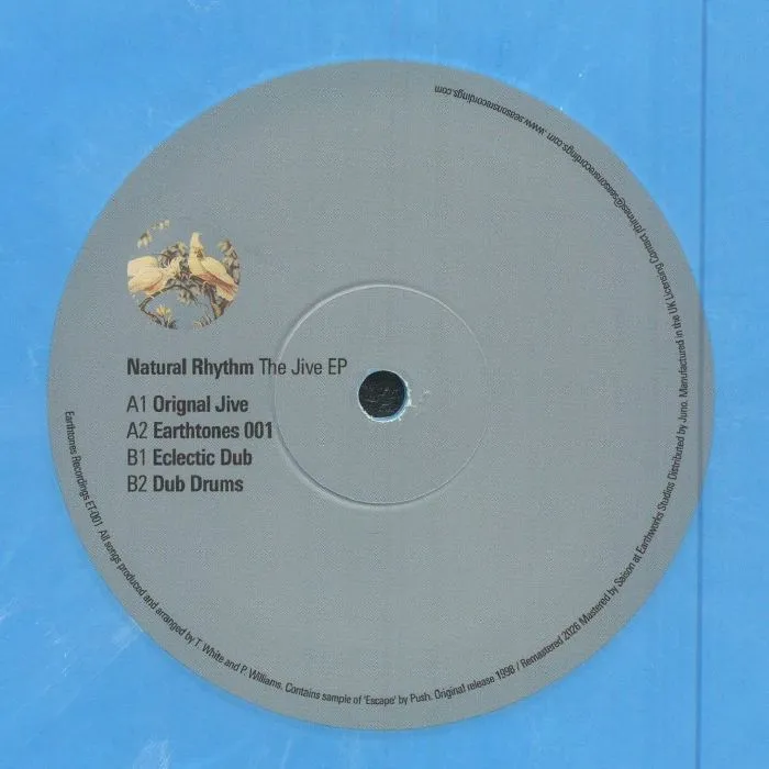 Natural Rhythm - The Jive EP (reissue) (limited white & baby blue vinyl 12") : 12inch