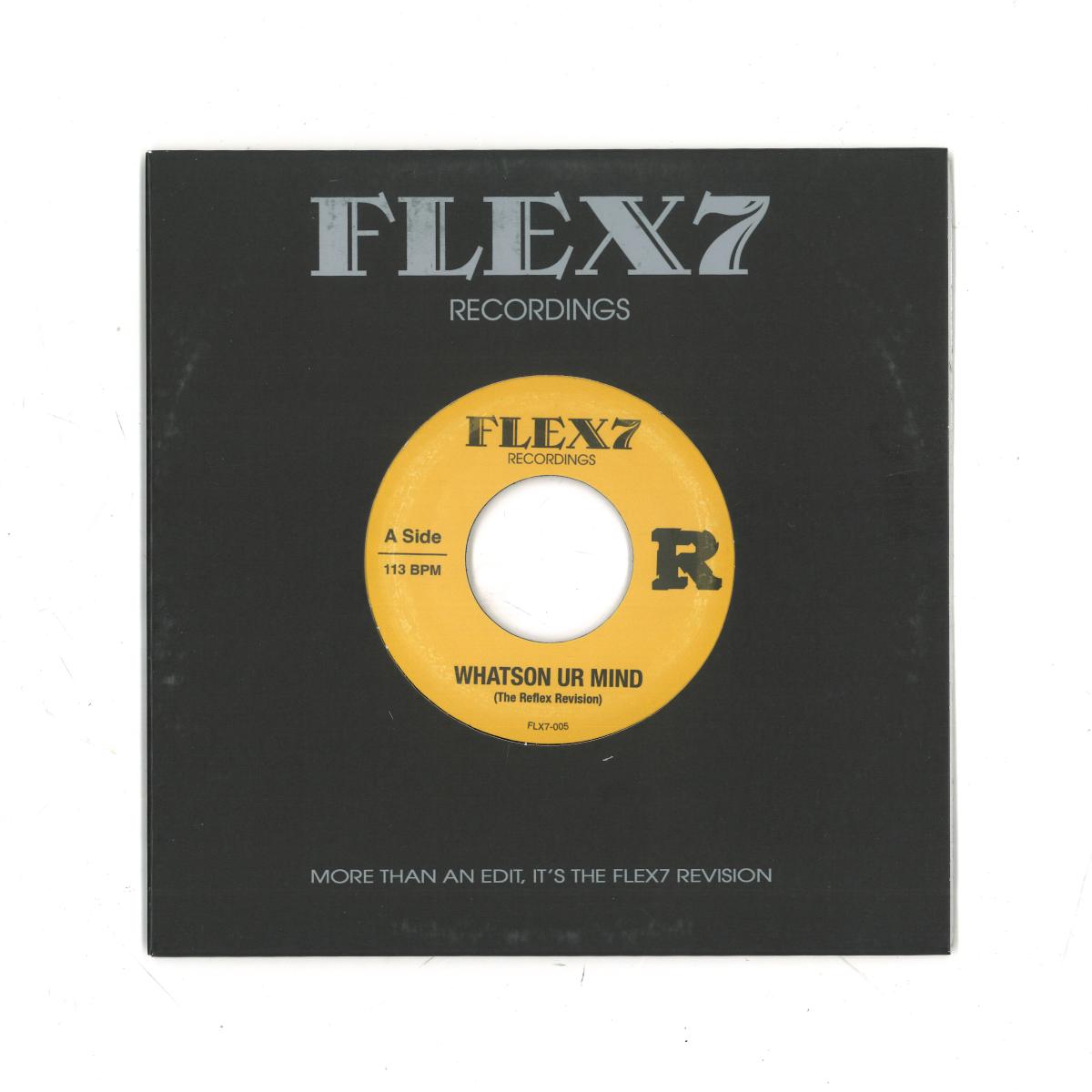 The Reflex - Whatson Ur Mind / Hide Luv : 7inch