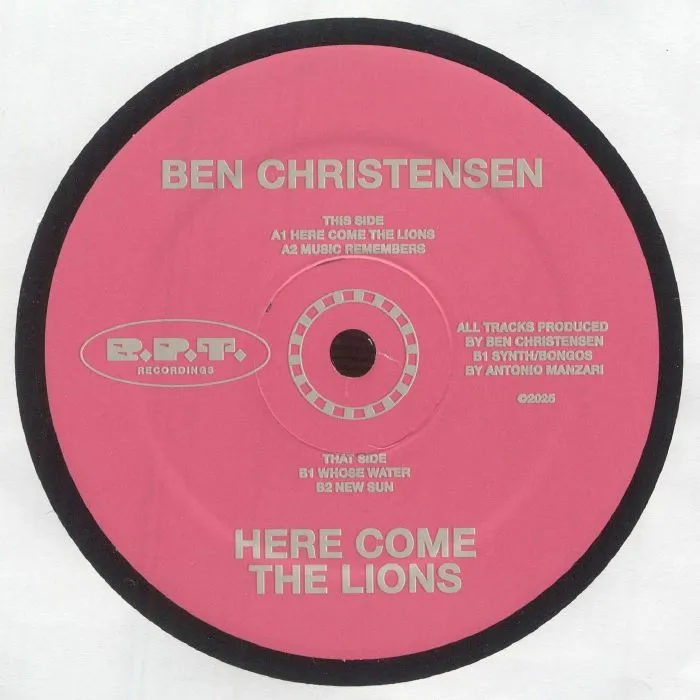 Ben Christensen - Here Come The Lions : 12inch