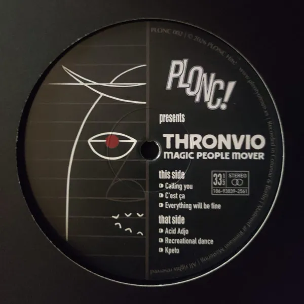 Thronvio - Magic People Mover EP : 12inch