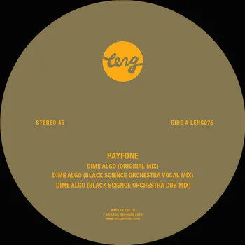 Payfone - Dime Algo feat. Kyd Nereida : 12inch