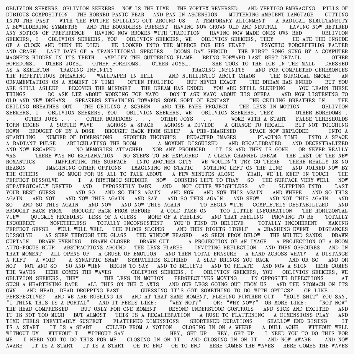 Ben Vida - Oblivion Seekers : LP