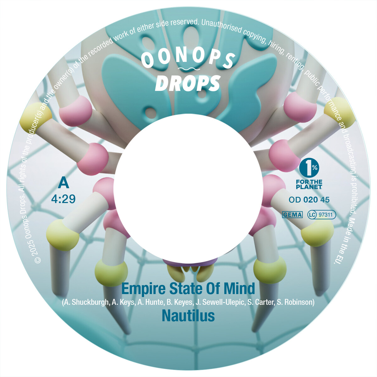 Nautilus / Jazzanova - Empire State Of Mind & Mwela, Mwela (Nautilus Rework) : 7inch