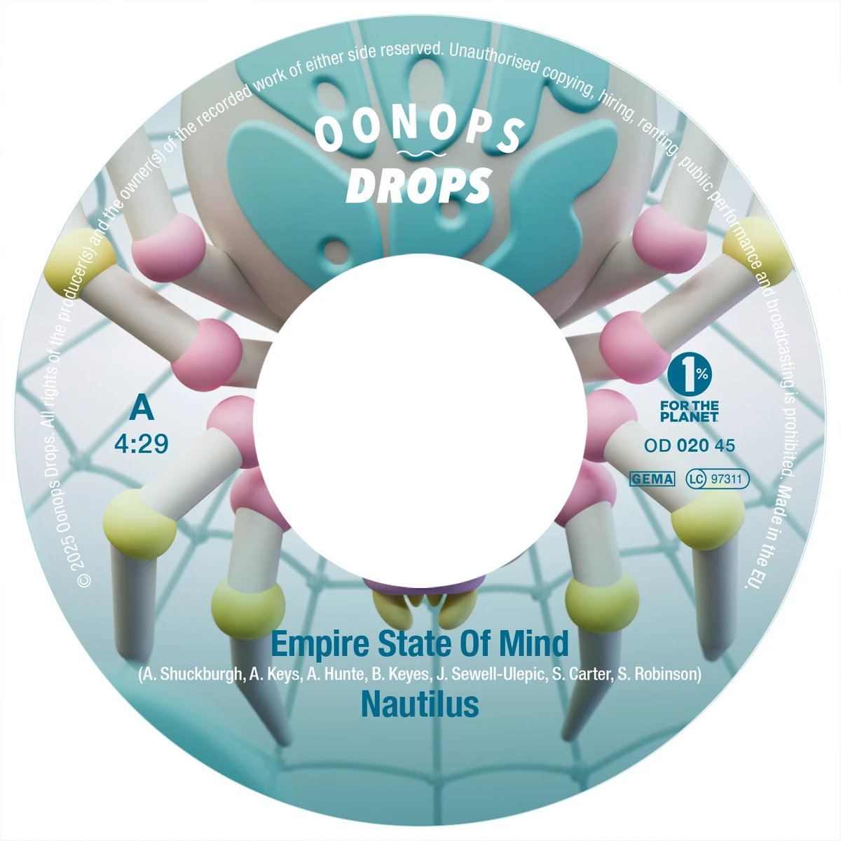 Nautilus / Jazzanova - Empire State Of Mind & Mwela, Mwela (Nautilus Rework) : 7inch