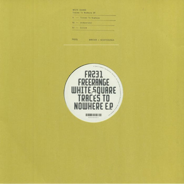 White Square - Traces To Nowhere EP : 12inch