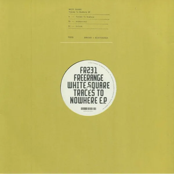 White Square - Traces To Nowhere EP : 12inch