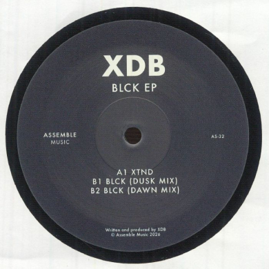 XDB - Blck Ep (Vinyl) | NEWTONE RECORDS