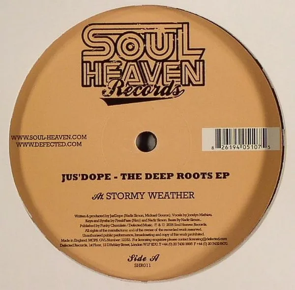 JUS DOPE - The Deep Roots EP : 12inch