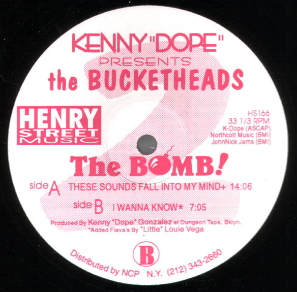 Kenny Dope presents The Bucketheads - The Bomb! (These Sounds Fall Into My Mind) : 12inch