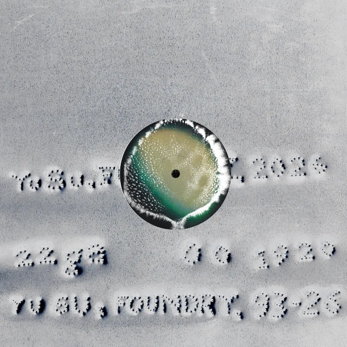 Yu Su - Foundry : LP, orange vinyl, full sleeve, printed inner