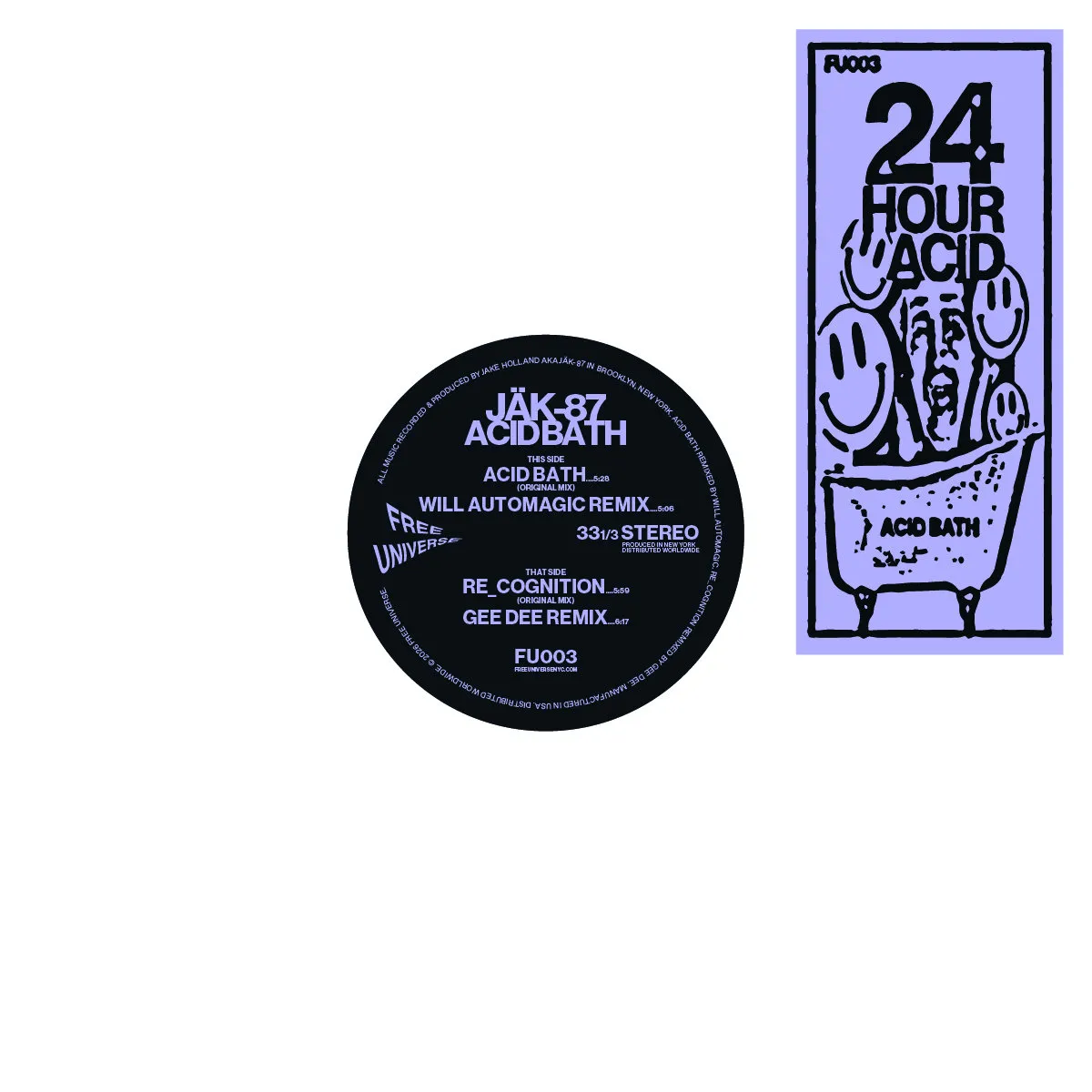JÄK-87 - Acid Bath EP : 12inch
