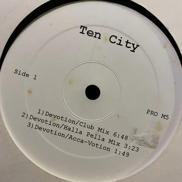 TEN CITY - Devotion / My Peace Of Heaven : 12inch