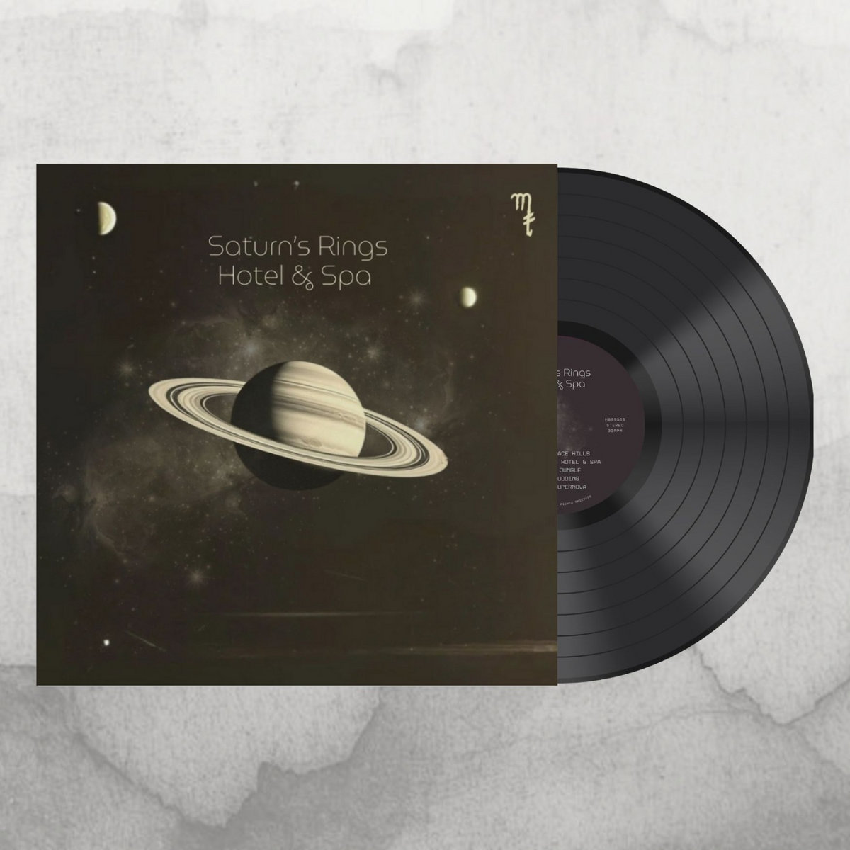 Study With Midnight Noise / Tomer Baruch - Saturn's Rings Hotel & Spa : LP