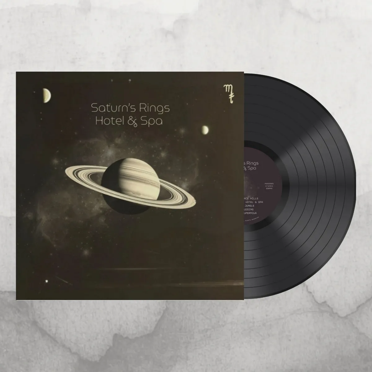 Study With Midnight Noise / Tomer Baruch - Saturn's Rings Hotel & Spa : LP