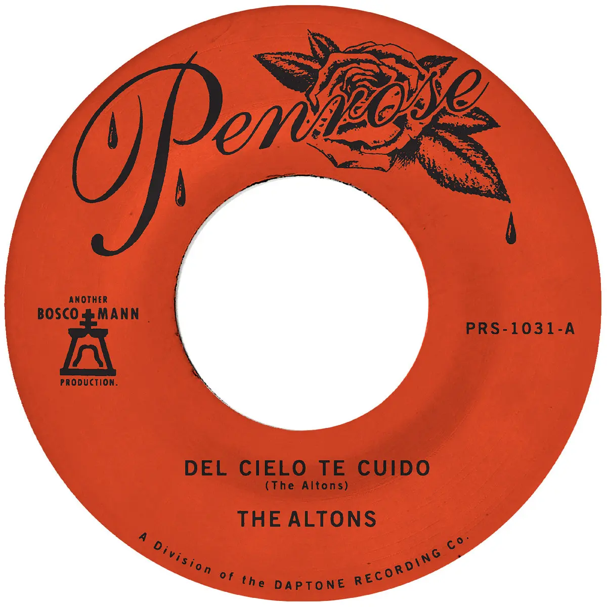 The Altons - Del Cielo Te Cuido b/w Perdoname : 7inch