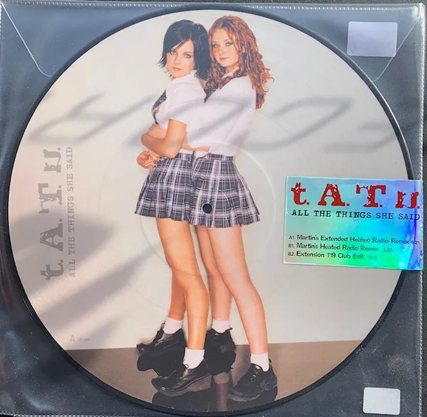 t.A.T.u. - All The Things She Said[Picture Vinyl] : 12inch - picture vinyl