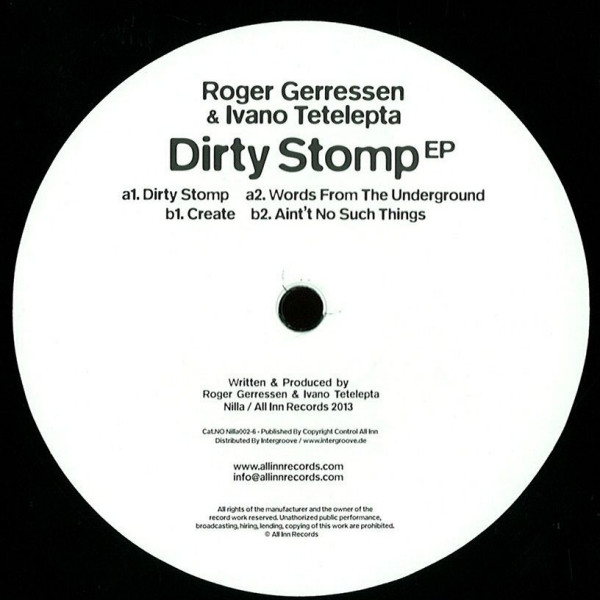 Roger Gerressen & Ivano Tetelepta - DIRTY STOMP EP : 12inch