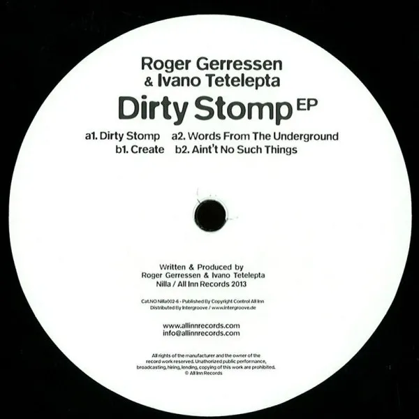 Roger Gerressen & Ivano Tetelepta - DIRTY STOMP EP : 12inch