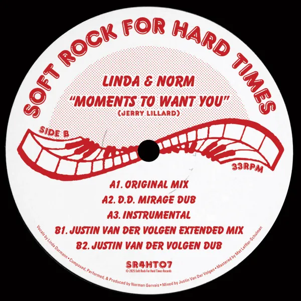 Linda & Norm - Moments To Want You : 12inch